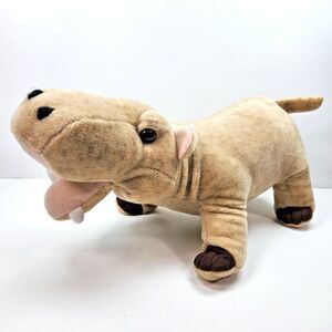 Kellytoy Hippopotamus Plush Toy Stuffed Hippo 13 inch Plushie Standing